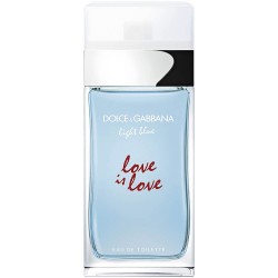 D&G LIGHTBLUE LOVE IS LOVE...